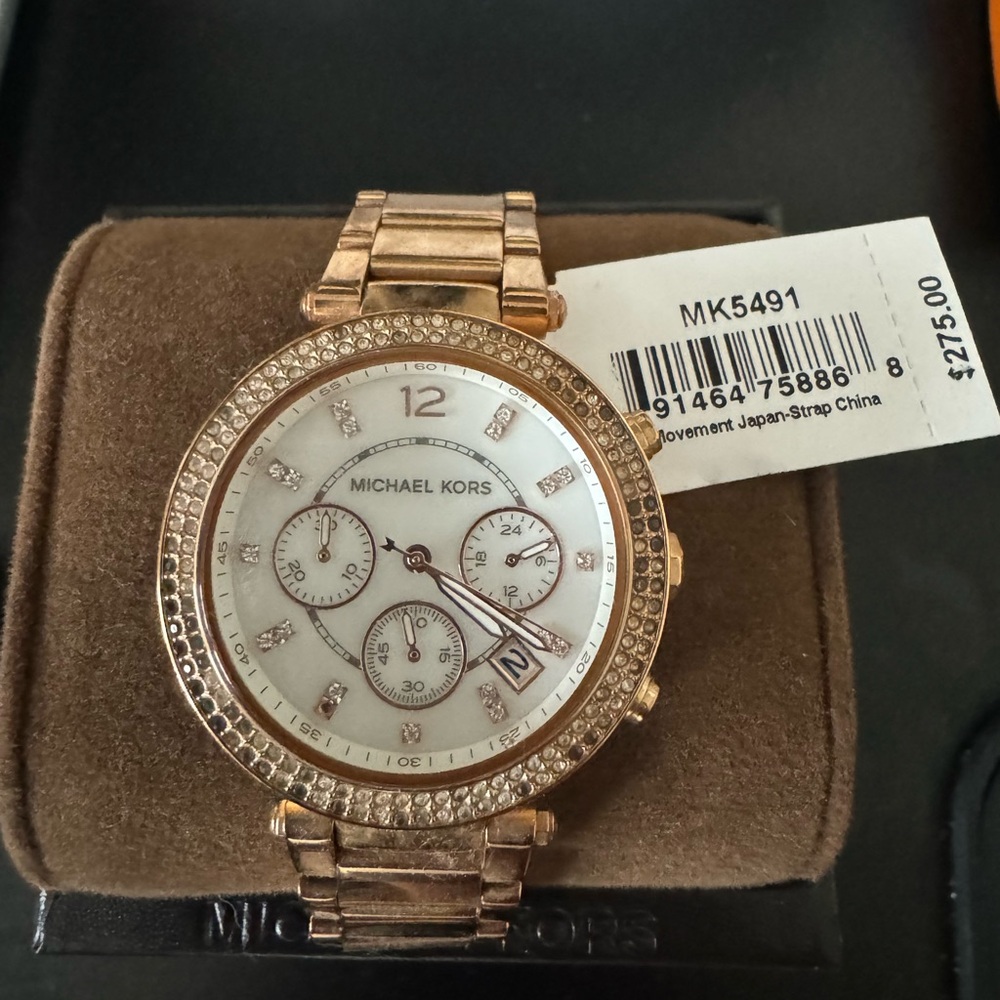 Rose Gold Michael Kors Watch